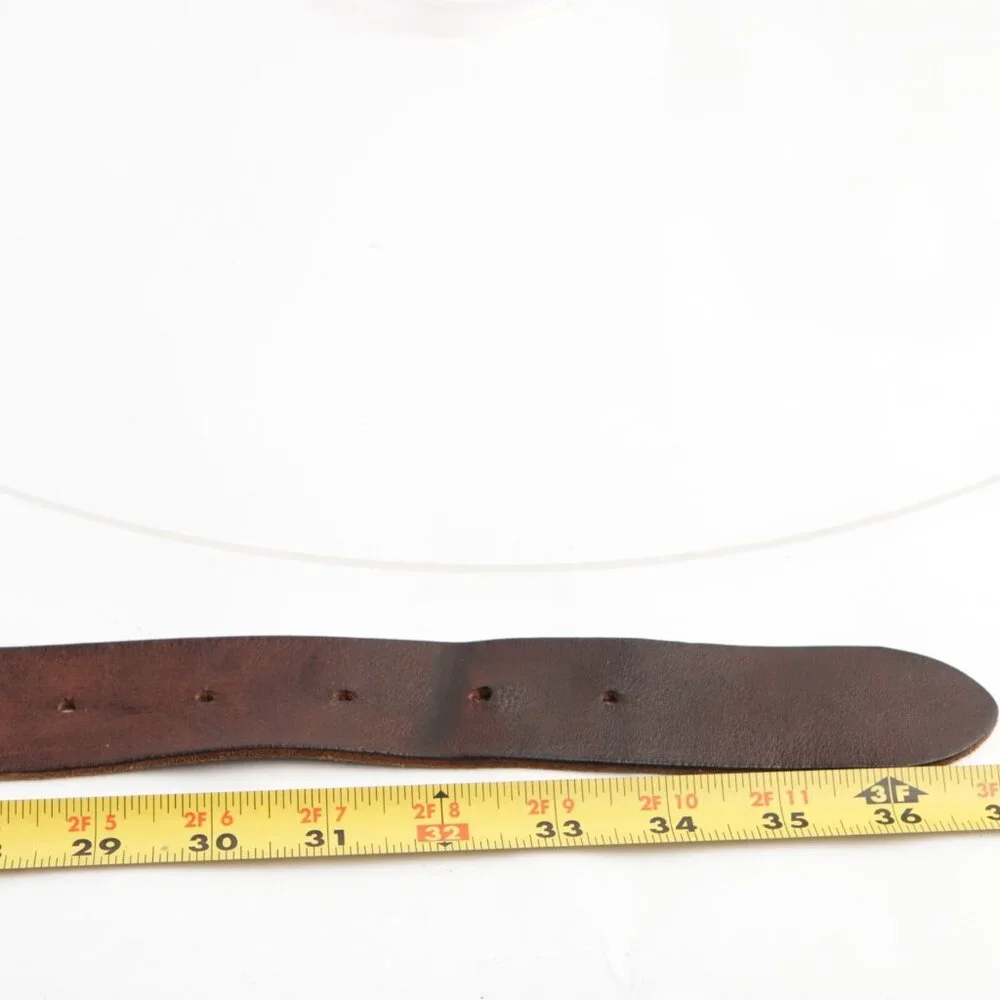 H&M Womens Belt Size Small 30‎ Brown Leather 1 1/2